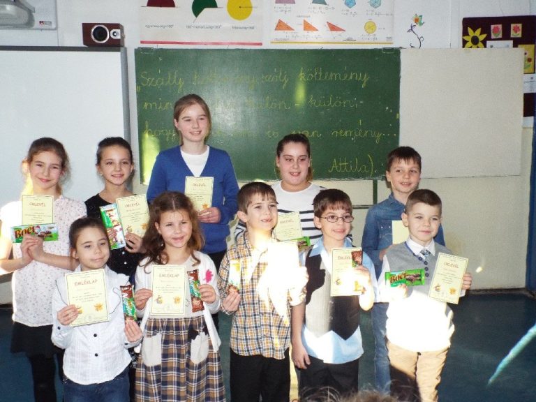 Iskola versmondó verseny
