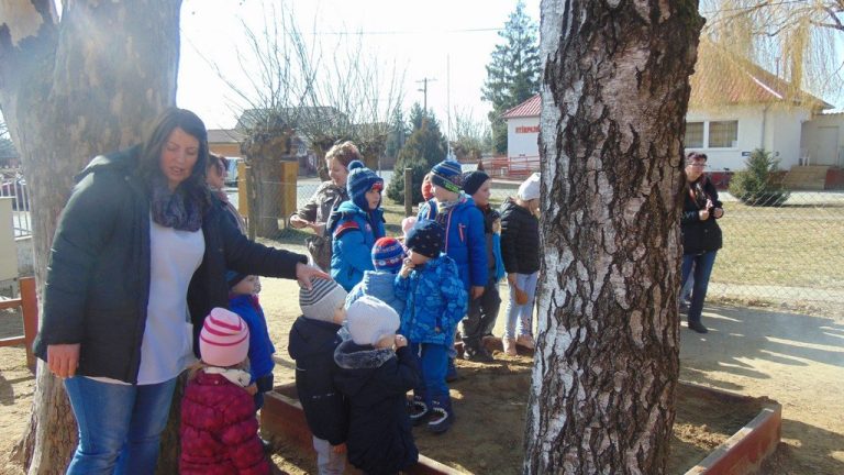 Óvoda Kiszebáb égetés