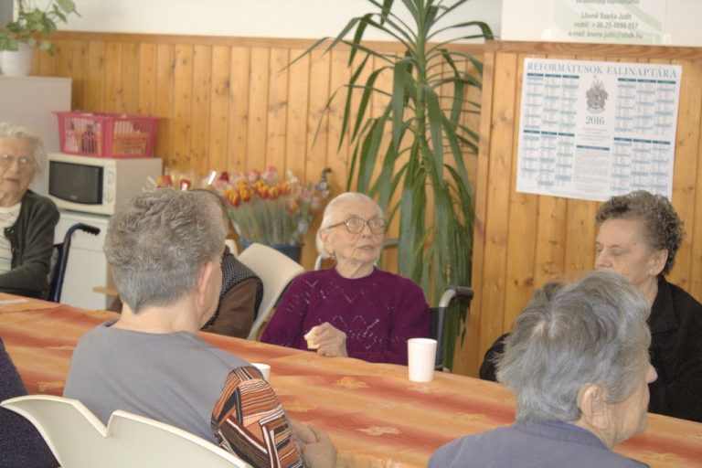 Barna Rezsőné Rózsika néni 95 éves