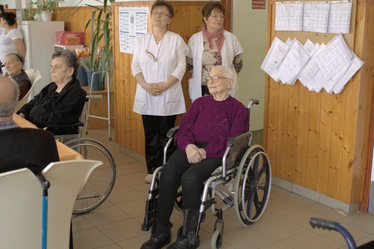 Barna Rezsőné Rózsika néni 95 éves