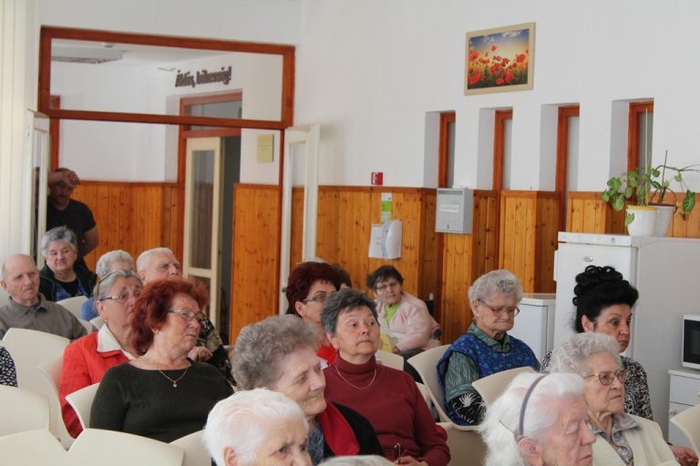Idősek Otthona, polgármesteri tájékoztató