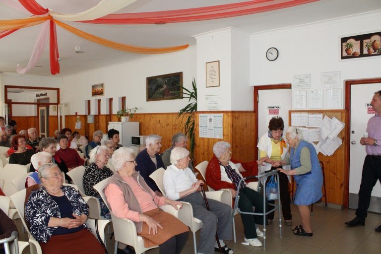 Idősek Otthona, polgármesteri tájékoztató