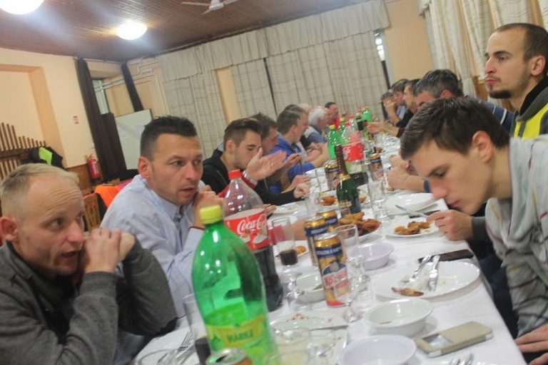 Nyírpazony SE záró vacsora