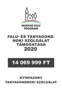 Támogatói tábla